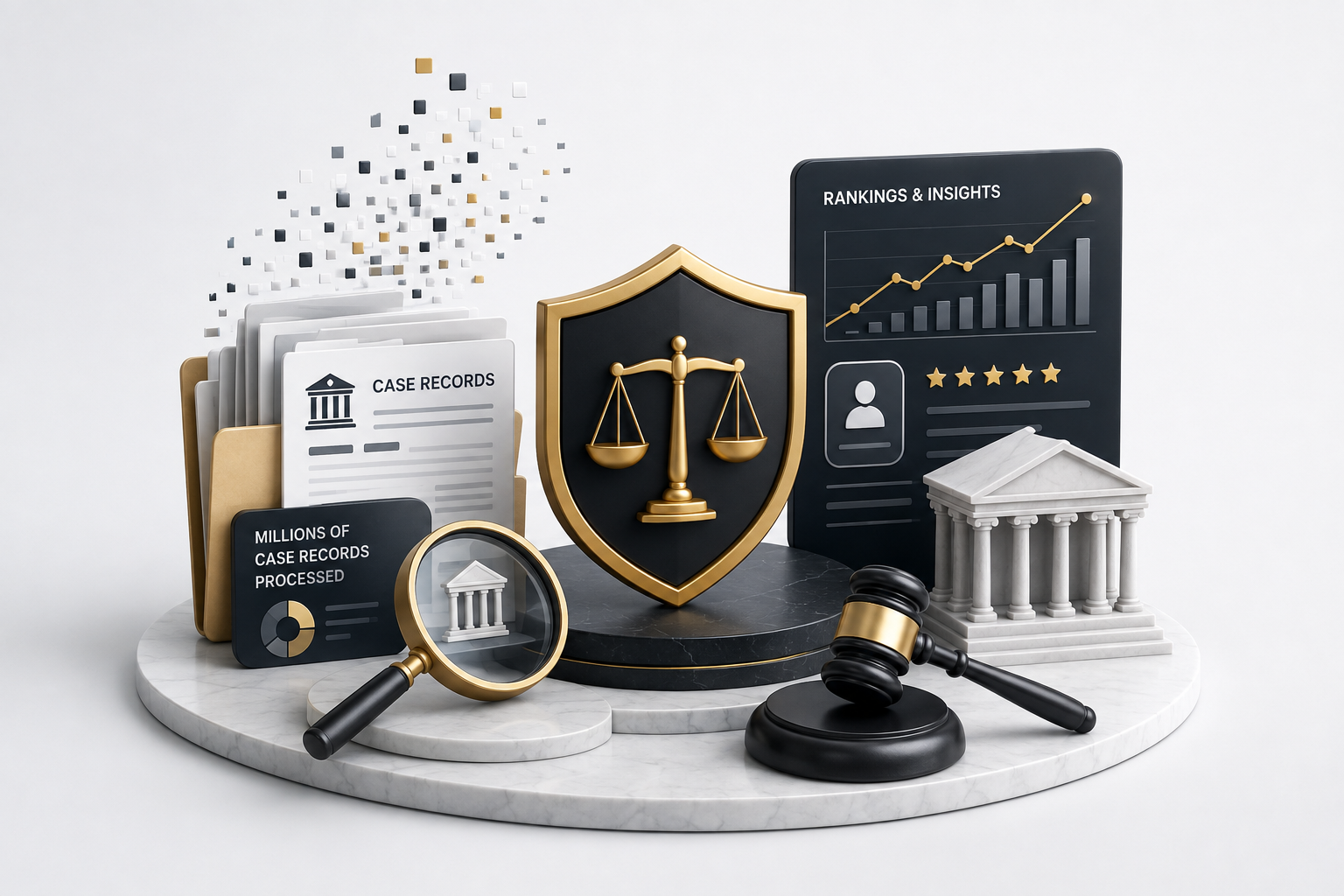 Judge My Lawyer platform screenshot